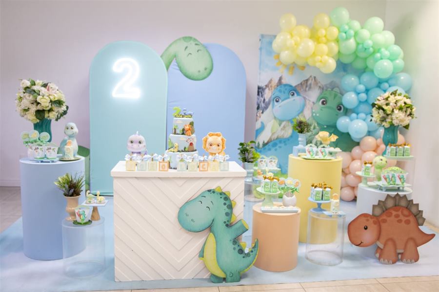 Decoração tema Dinossauros