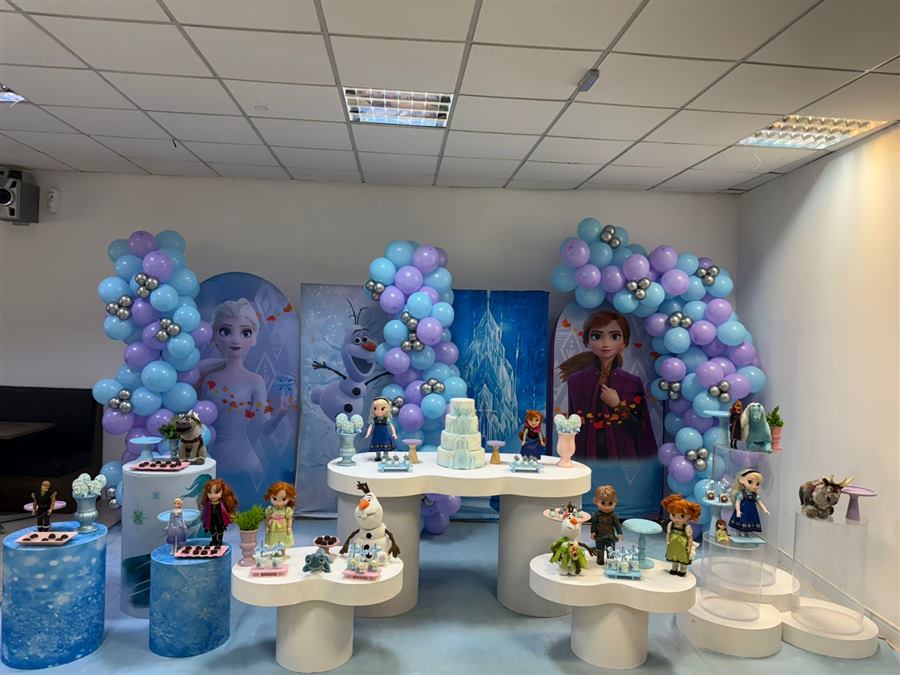 Decoração tema Frozen