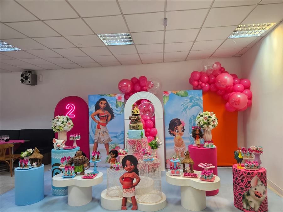Decoração tema Moana