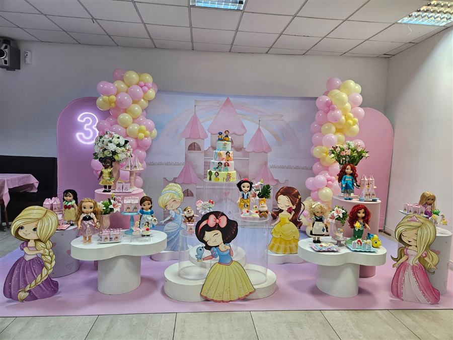 Decoração tema Princesas